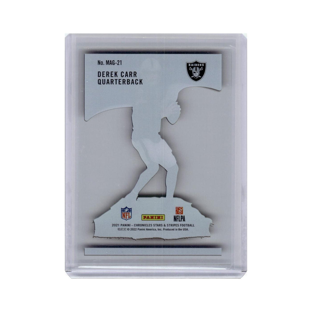 Derek Carr 2021 Panini Chronicles Magnitude #MAG-21 Las Vegas Raiders NM