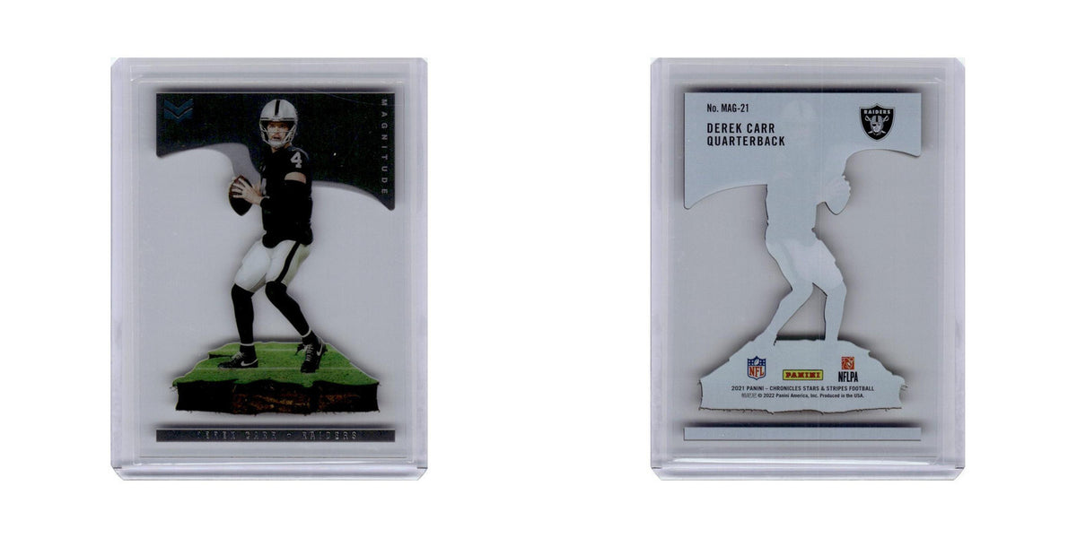 Derek Carr 2021 Panini Chronicles Magnitude #MAG-21 Las Vegas Raiders NM