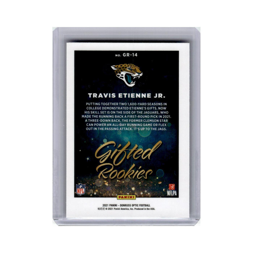 Travis Etienne Jr. 2021 Donruss Optic Gifted Rookies #GR-14 Jaguars NM