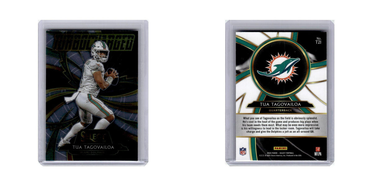Tua Tagovailoa 2020 Panini Select Turbocharged #T21 Miami Dolphins NM