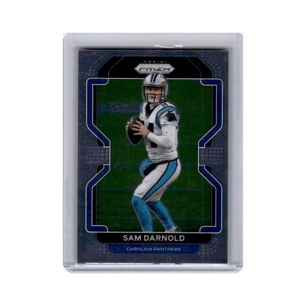 Sam Darnold 2021 Panini Prizm #314 Carolina Panthers Football Card NM