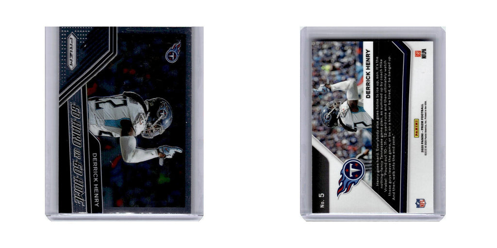 Derrick Henry 2020 Panini Prizm #5 Tennessee Titans Football Card NM
