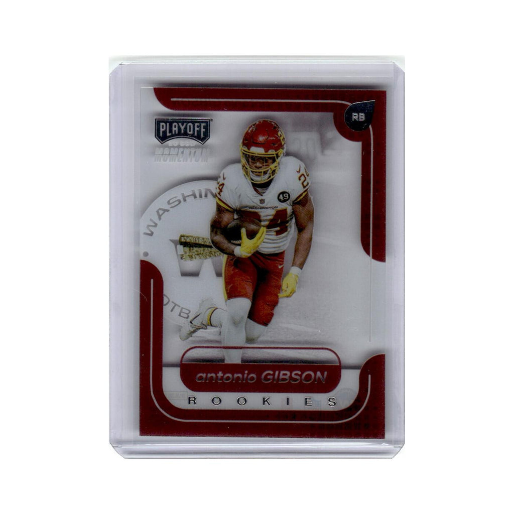 Antonio Gibson 2020 Panini Chronicles Playoff Momentum Rookies #M-17 NM