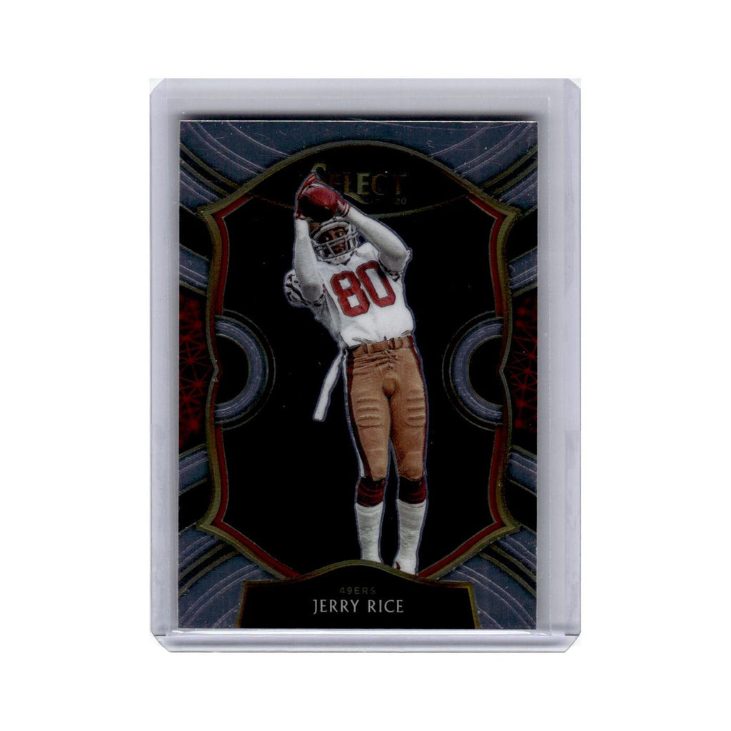 Jerry Rice 2020 Panini Select #20 San Francisco 49ers Football Card NM