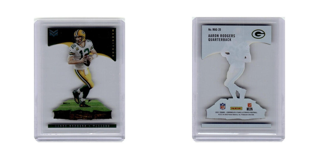 Aaron Rodgers 2021 Panini Chronicles Magnitude #MAG-20 Green Bay Packers NM
