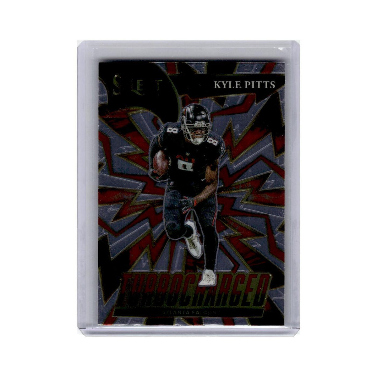 Kyle Pitts 2021 Panini Select Turbocharged #TUR-10 Atlanta Falcons NM