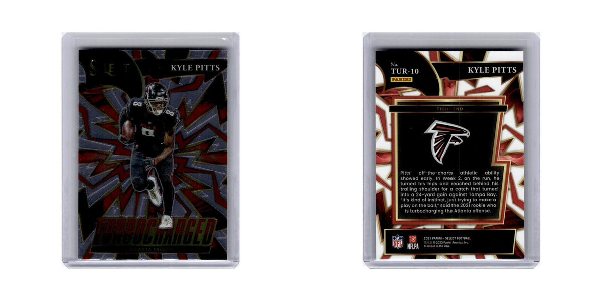 Kyle Pitts 2021 Panini Select Turbocharged #TUR-10 Atlanta Falcons NM