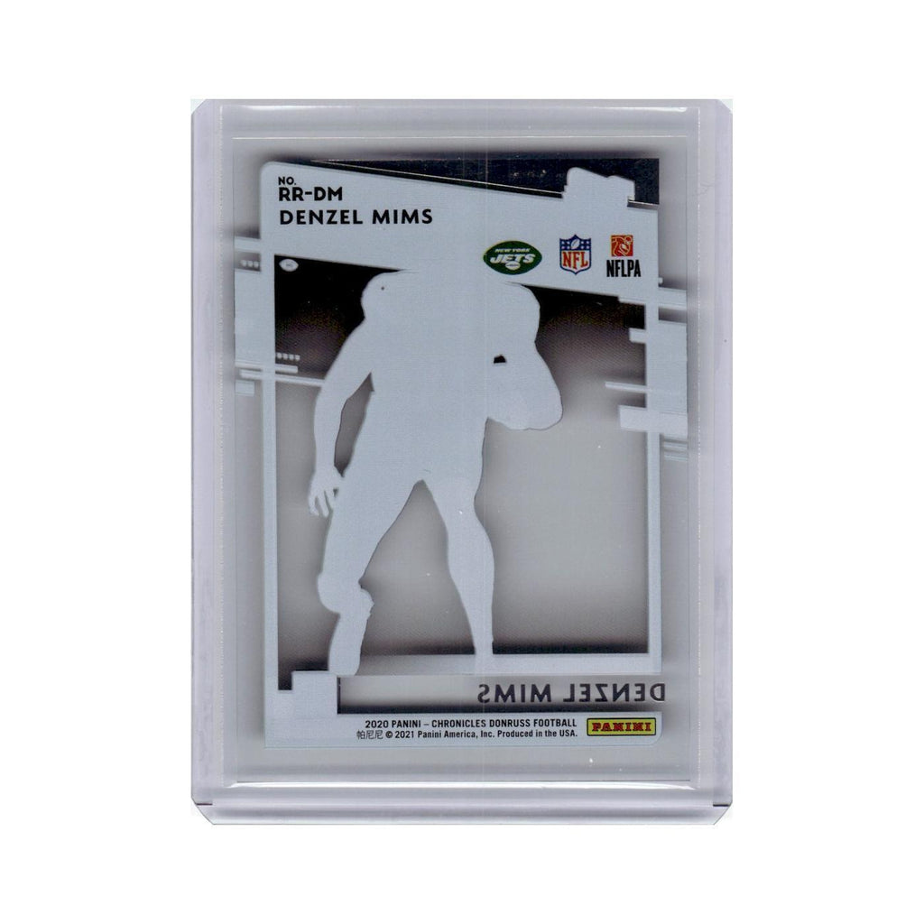Denzel Mims 2020 Donruss Clearly Rated Rookie #RR-DM New York Jets NM