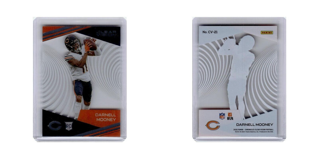 Darnell Mooney 2020 Panini Chronicles Clear Vision Rookies #CV-21 Bears NM