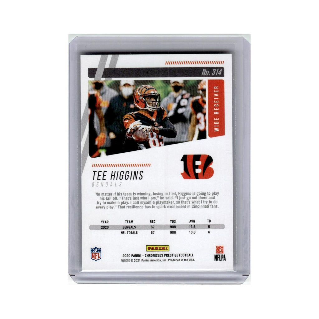 Tee Higgins 2020 Panini Chronicles Prestige Rookies #314 Cincinnati Bengals NM