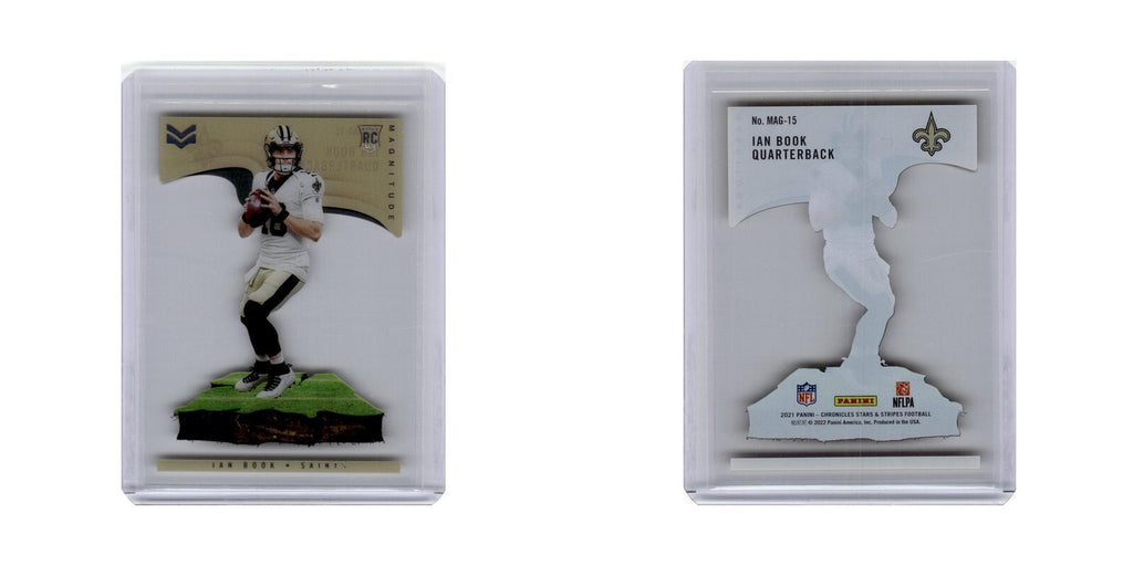 Ian Book Rookie 2021 Panini Chronicles Magnitude #MAG-15 New Orleans Saints NM