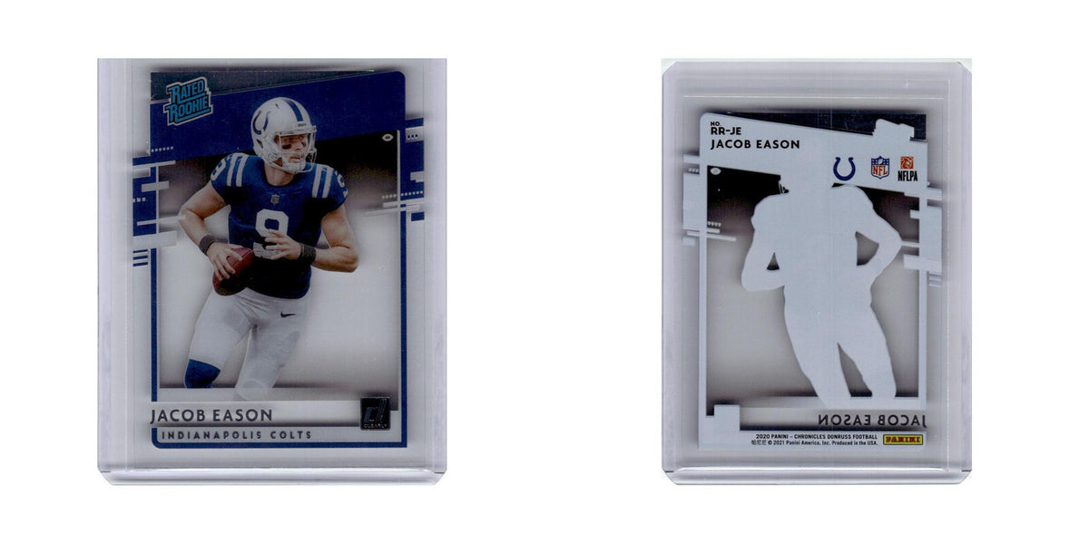Jacob Eason 2020 Donruss Clearly Rated Rookie #RR-JE Indianapolis Colts NM