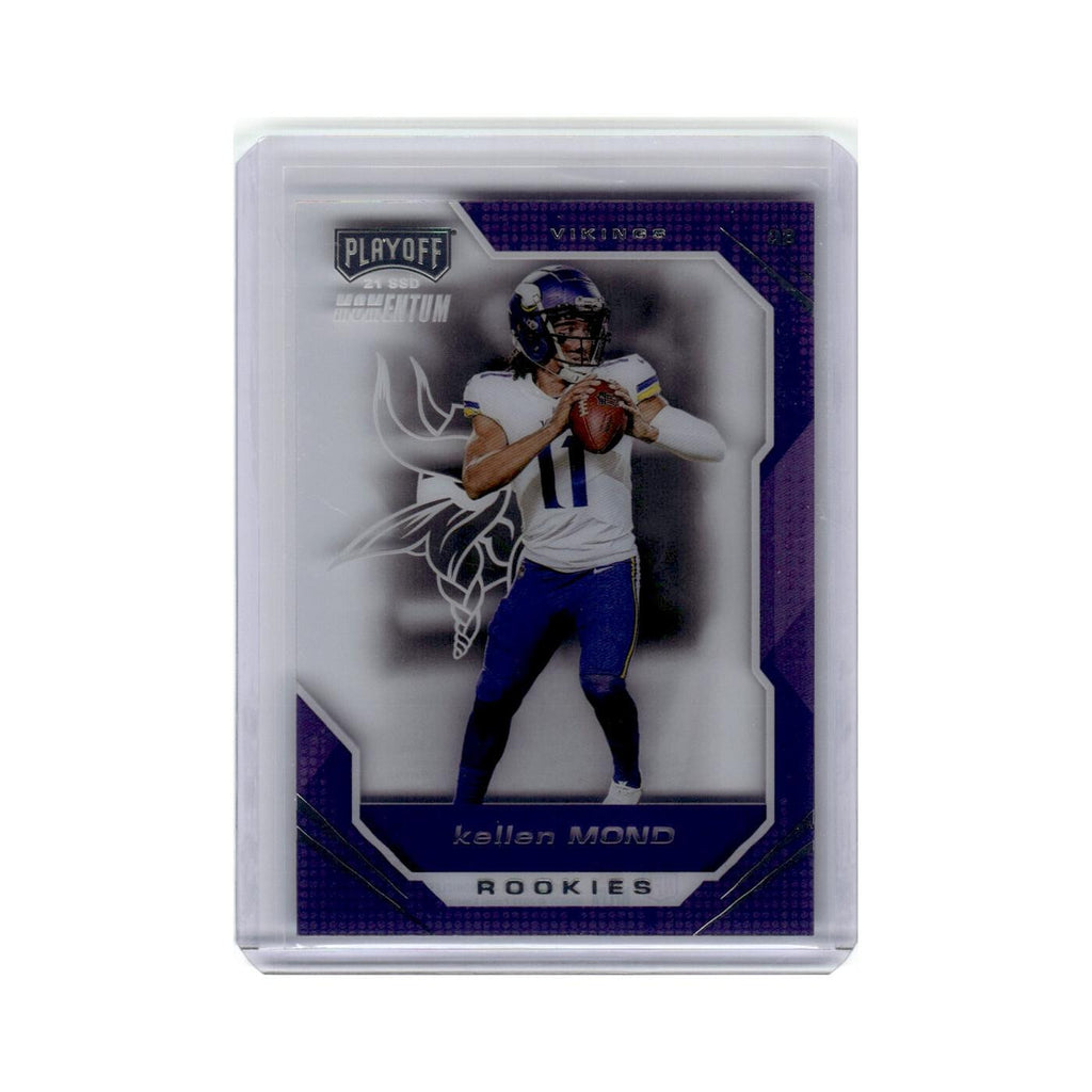 Kellen Mond 2021 Panini Chronicles Playoff Momentum Rookies #PMR-21 Vikings NM