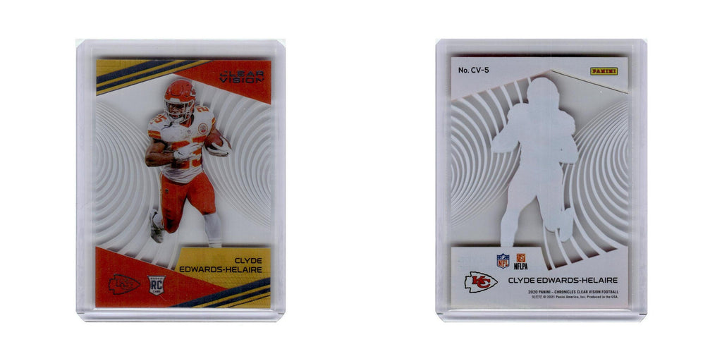 Clyde Edwards-Helaire 2020 Panini Chronicles Clear Vision Rookies #CV-5 NM