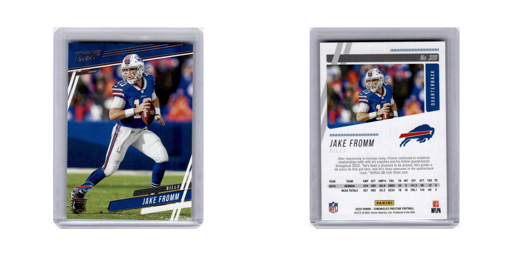 Jake Fromm 2020 Panini Chronicles Prestige Rookies #309 Buffalo Bills NM
