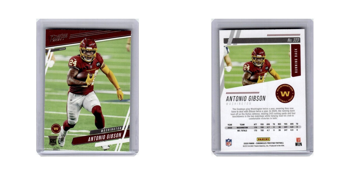 Antonio Gibson 2020 Panini Chronicles Prestige Rookies #323 NM