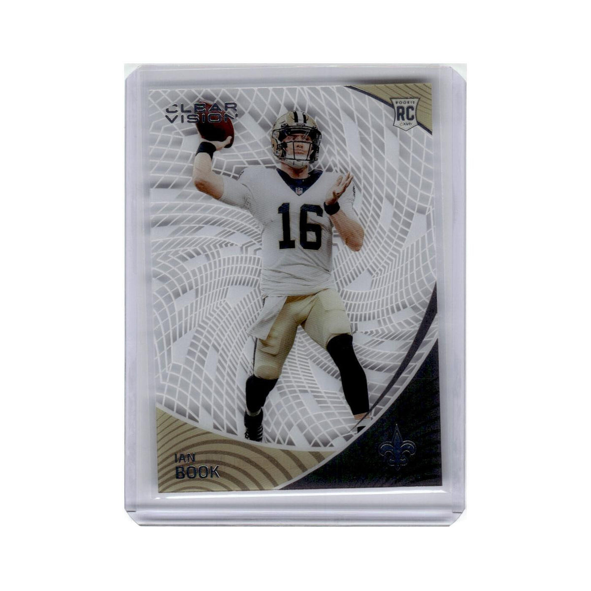 Ian Book 2021 Panini Chronicles Clear Vision Rookies #CVR-27 Saints NM