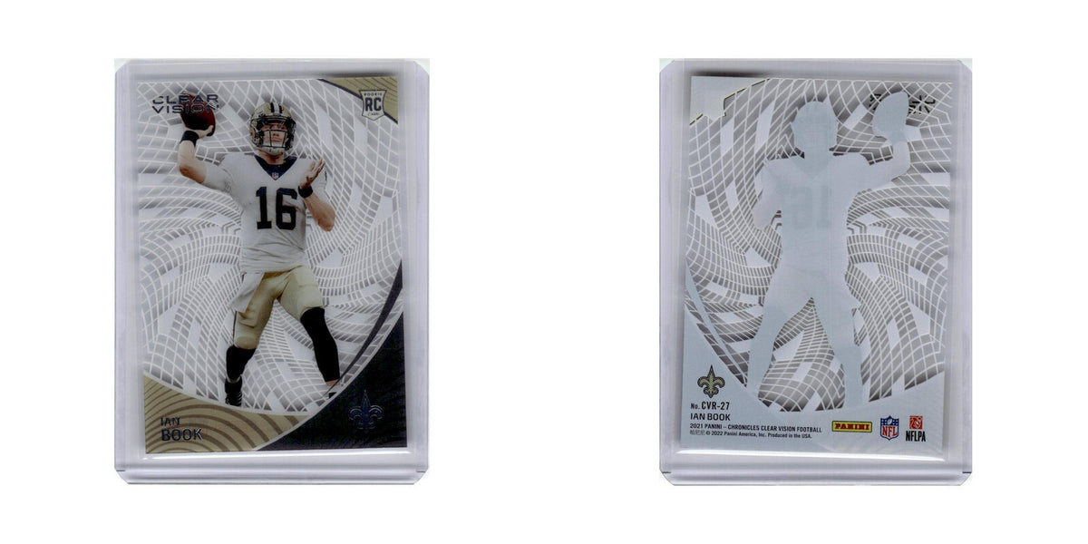 Ian Book 2021 Panini Chronicles Clear Vision Rookies #CVR-27 Saints NM