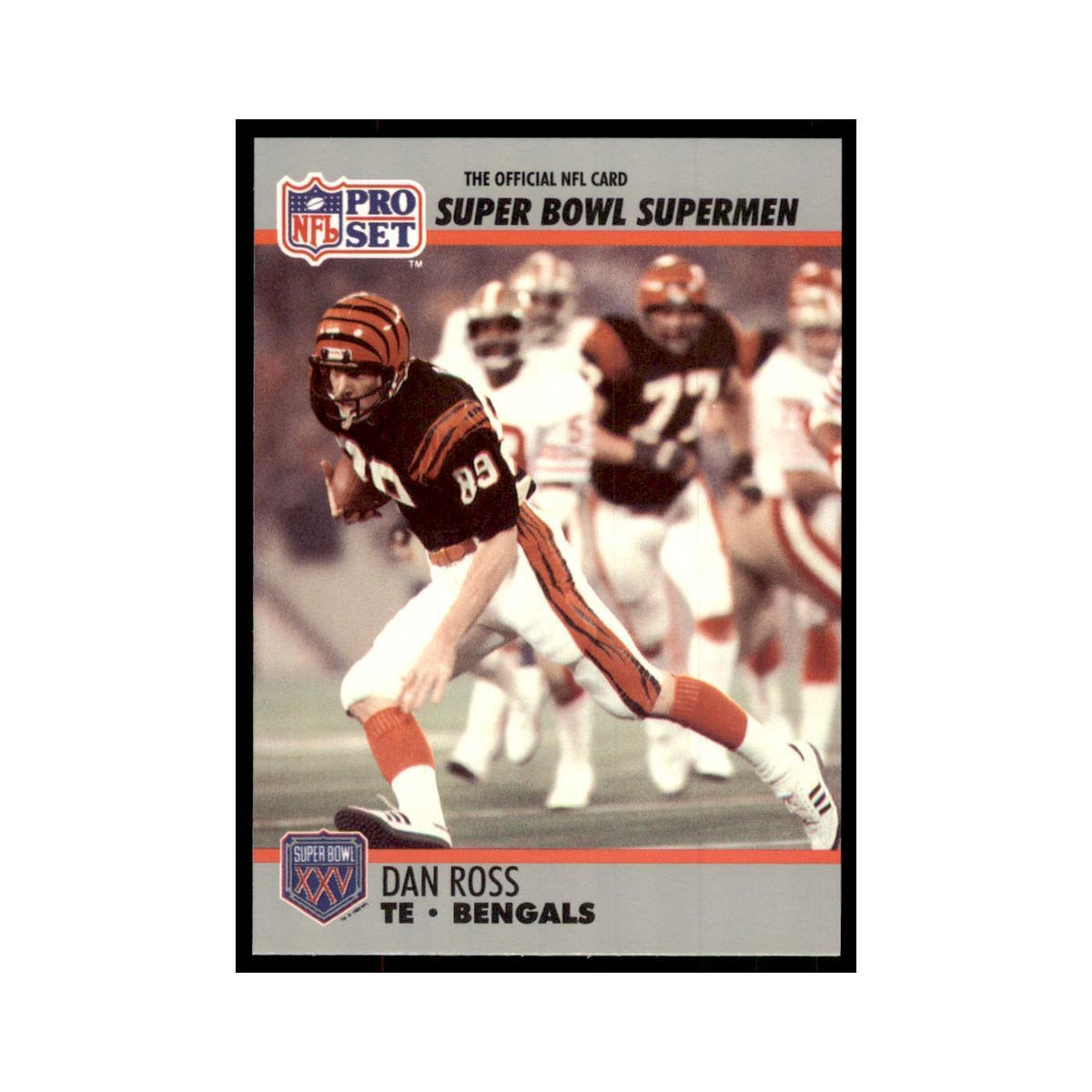 1990 Pro Set Silver Anniversay Commemorative Dan Ross #55