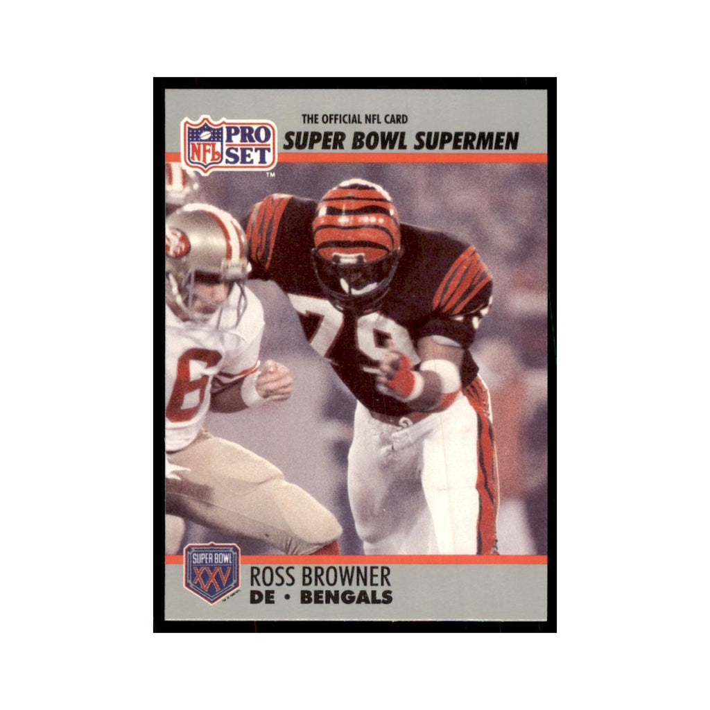1990 Pro Set Silver Anniversay Commemorative Ross Browner #74