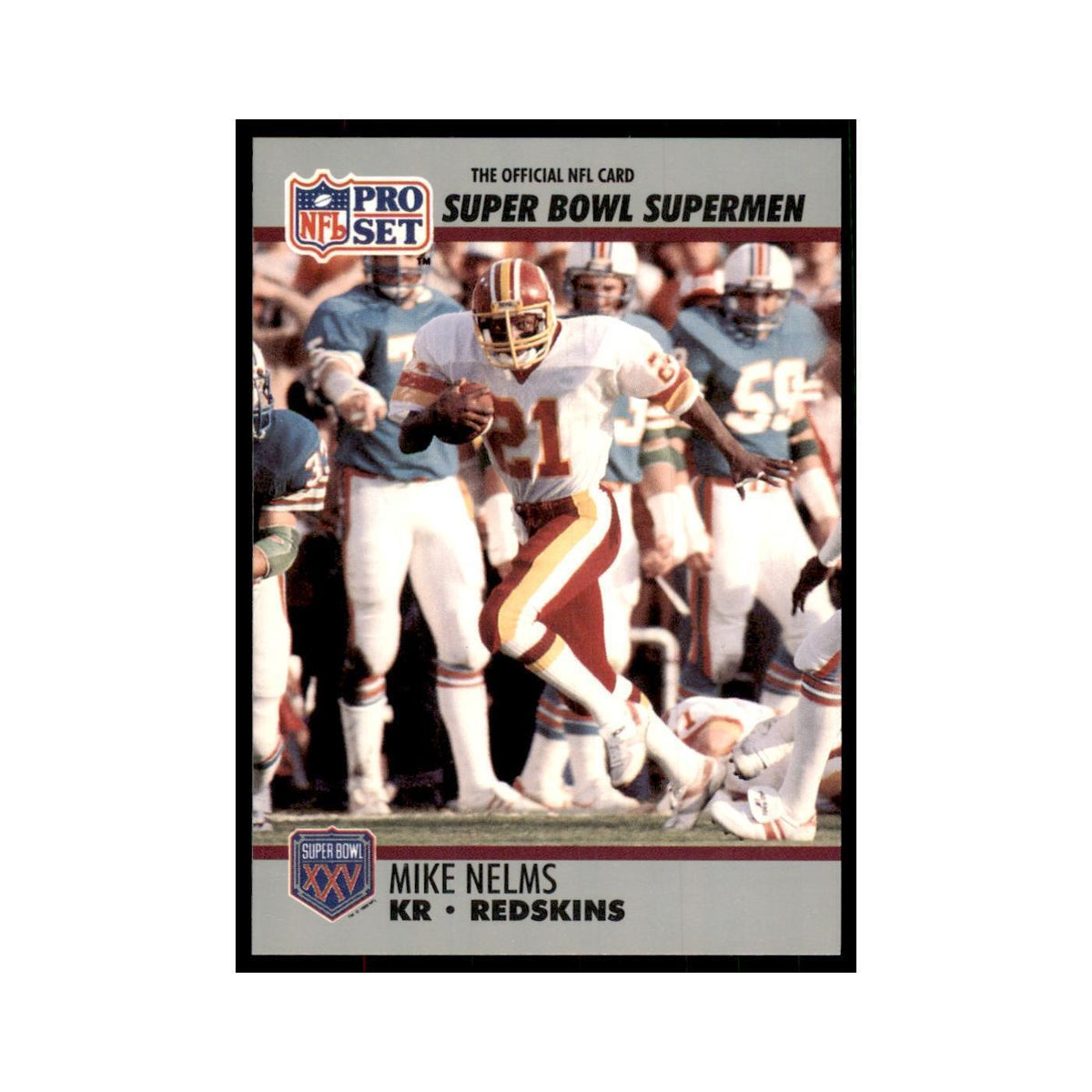 1990 Pro Set Silver Anniversay Commemorative Mike Nelms #127