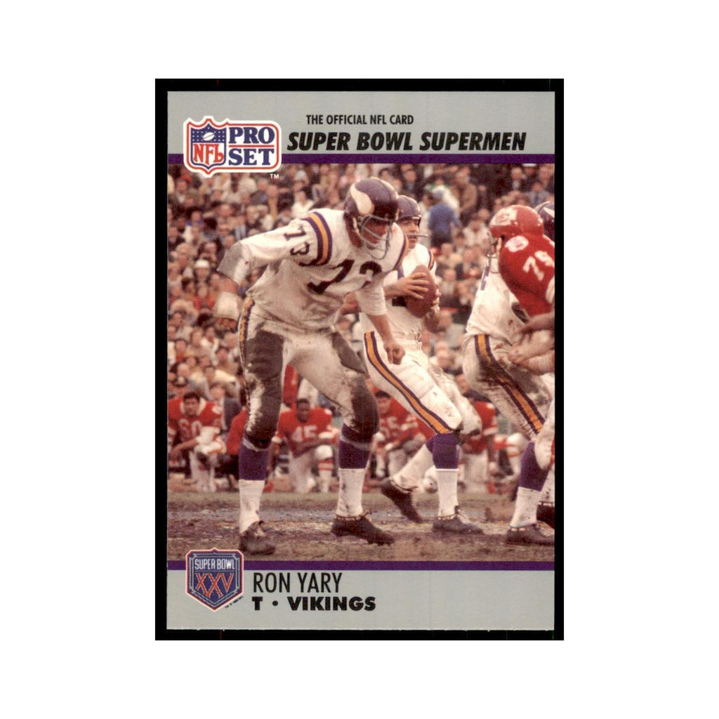 1990 Pro Set Silver Anniversay Commemorative Ron Yary #62