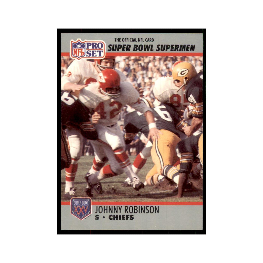 1990 Pro Set Silver Anniversay Commemorative Johnny Robinson #111