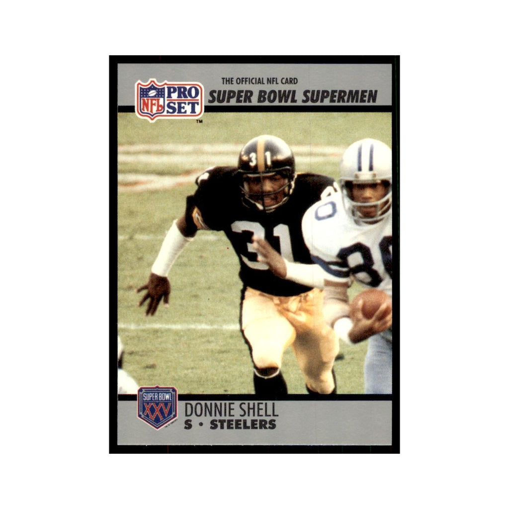 1990 Pro Set Silver Anniversay Commemorative Donnie Shell #113