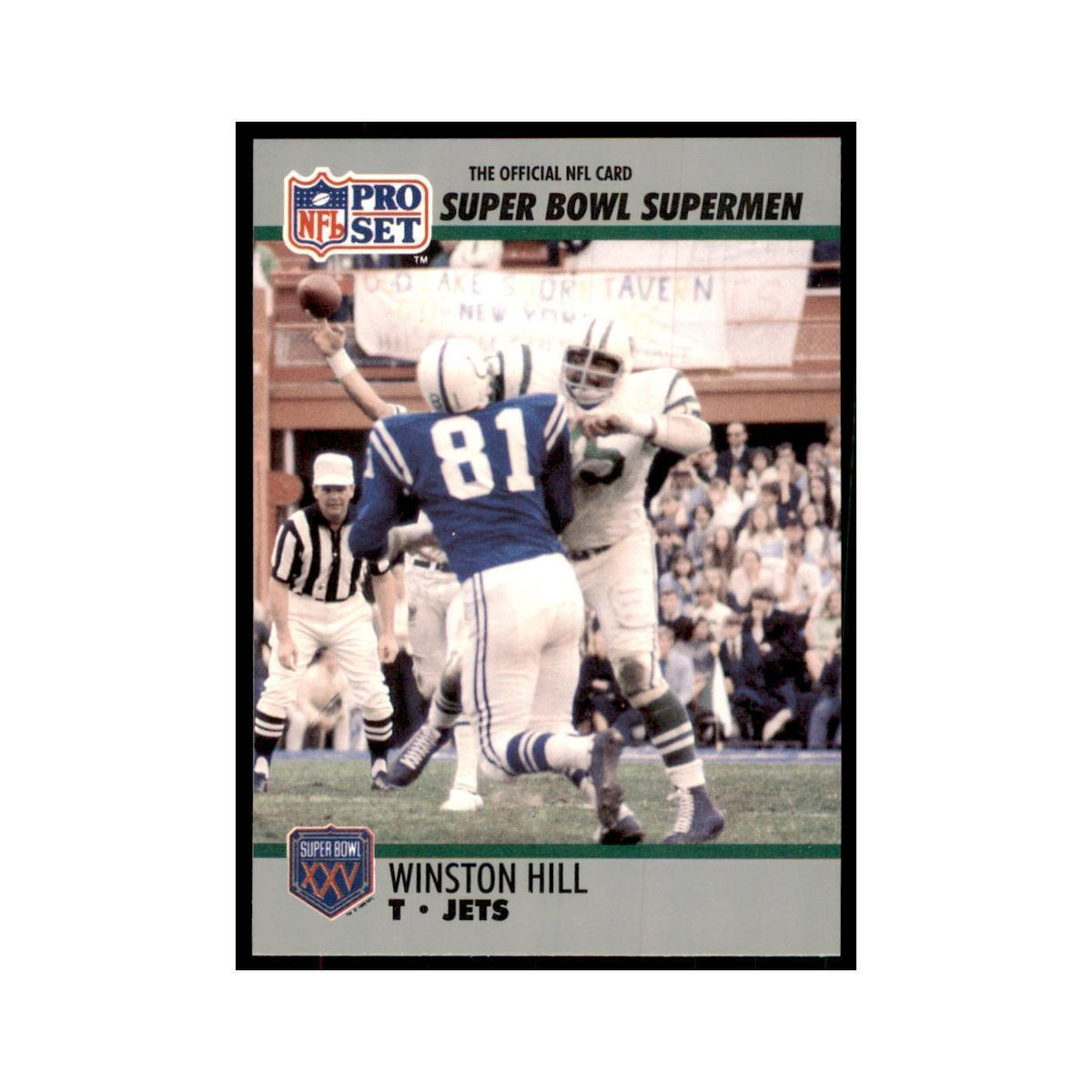 1990 Pro Set Silver Anniversay Commemorative Winston Hill #57