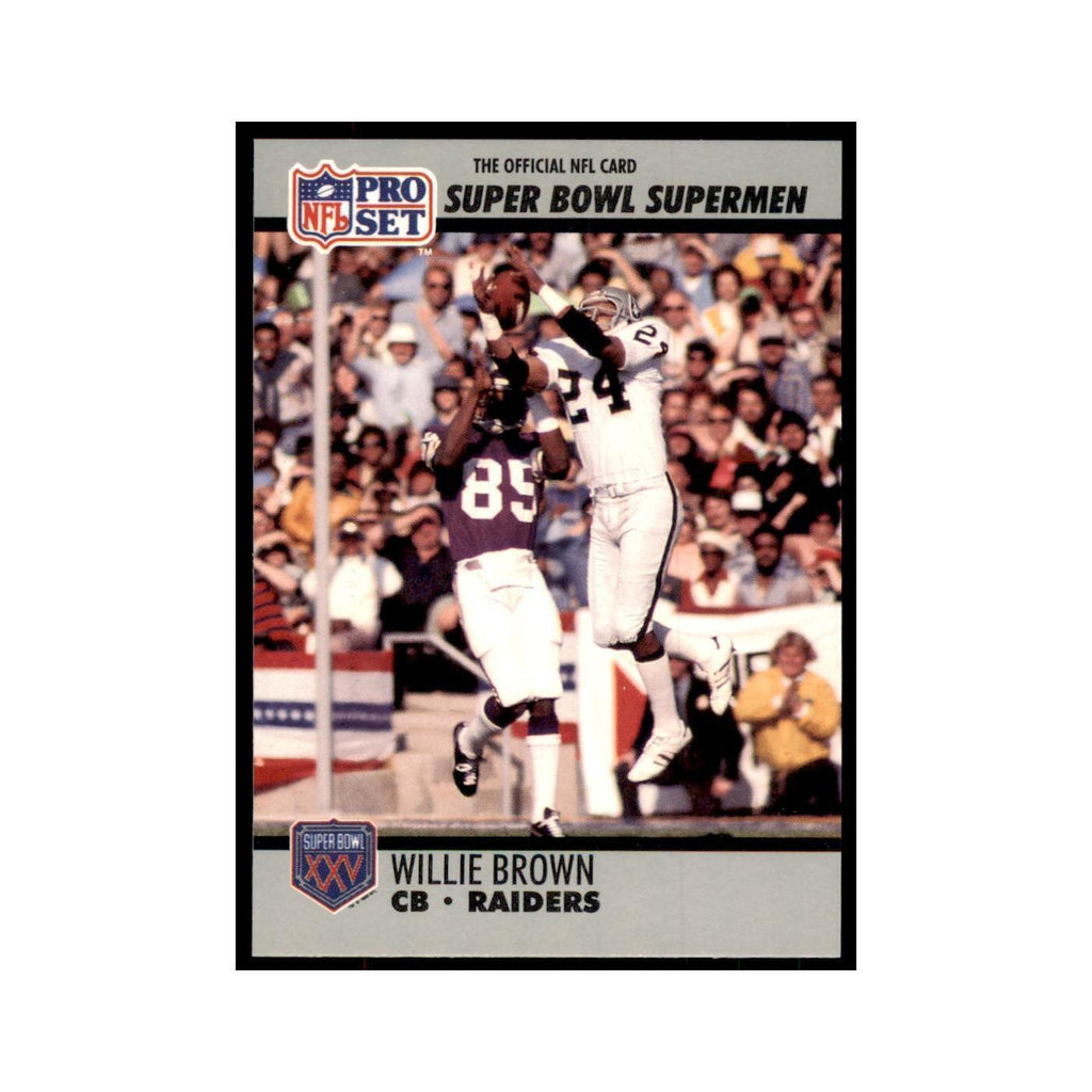 1990 Pro Set Silver Anniversay Commemorative Willie Brown #102
