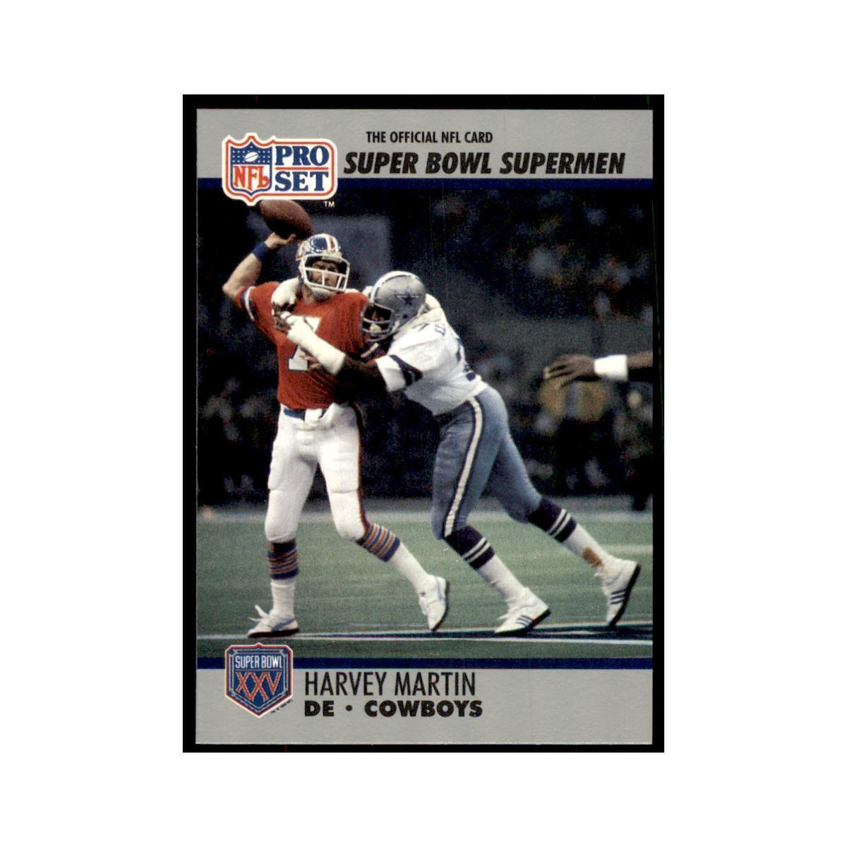 1990 Pro Set Silver Anniversay Commemorative Harvey Martin #79