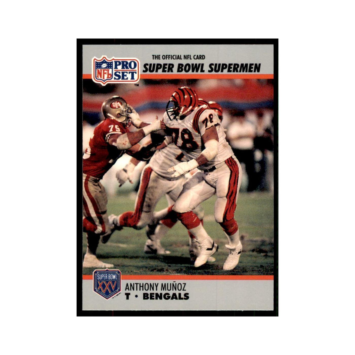 1990 Pro Set Silver Anniversay Commemorative Anthony Munoz #59
