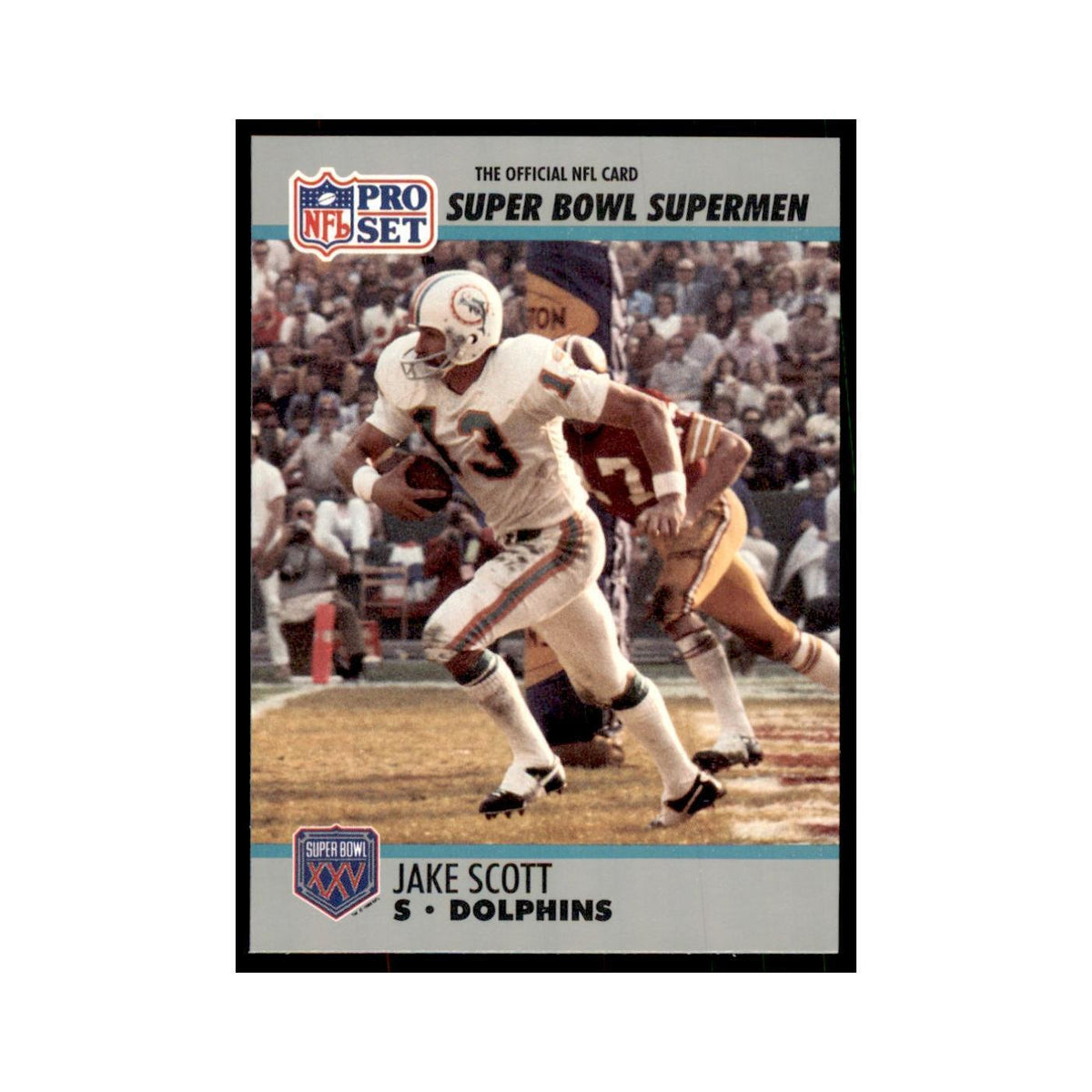 1990 Pro Set Silver Anniversay Commemorative Jake Scott #112