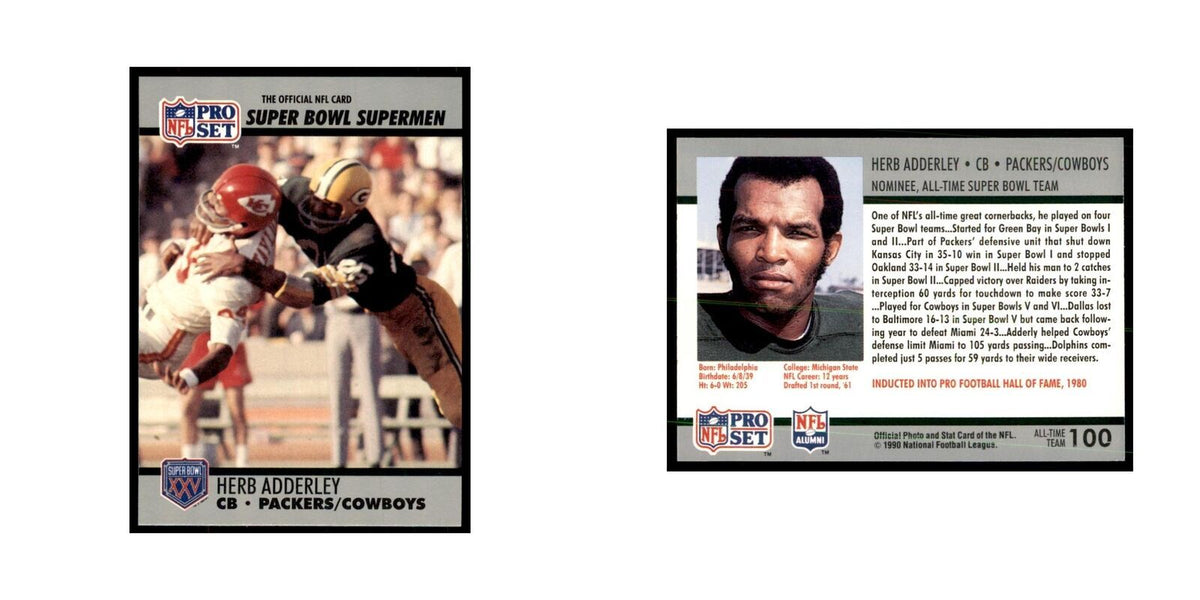1990 Pro Set Silver Anniversay Commemorative Herb Adderley #100