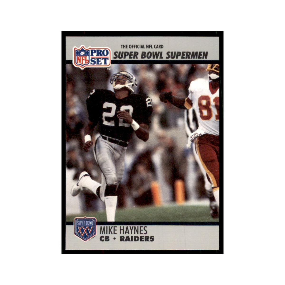 1990 Pro Set Silver Anniversay Commemorative Mike Haynes #104