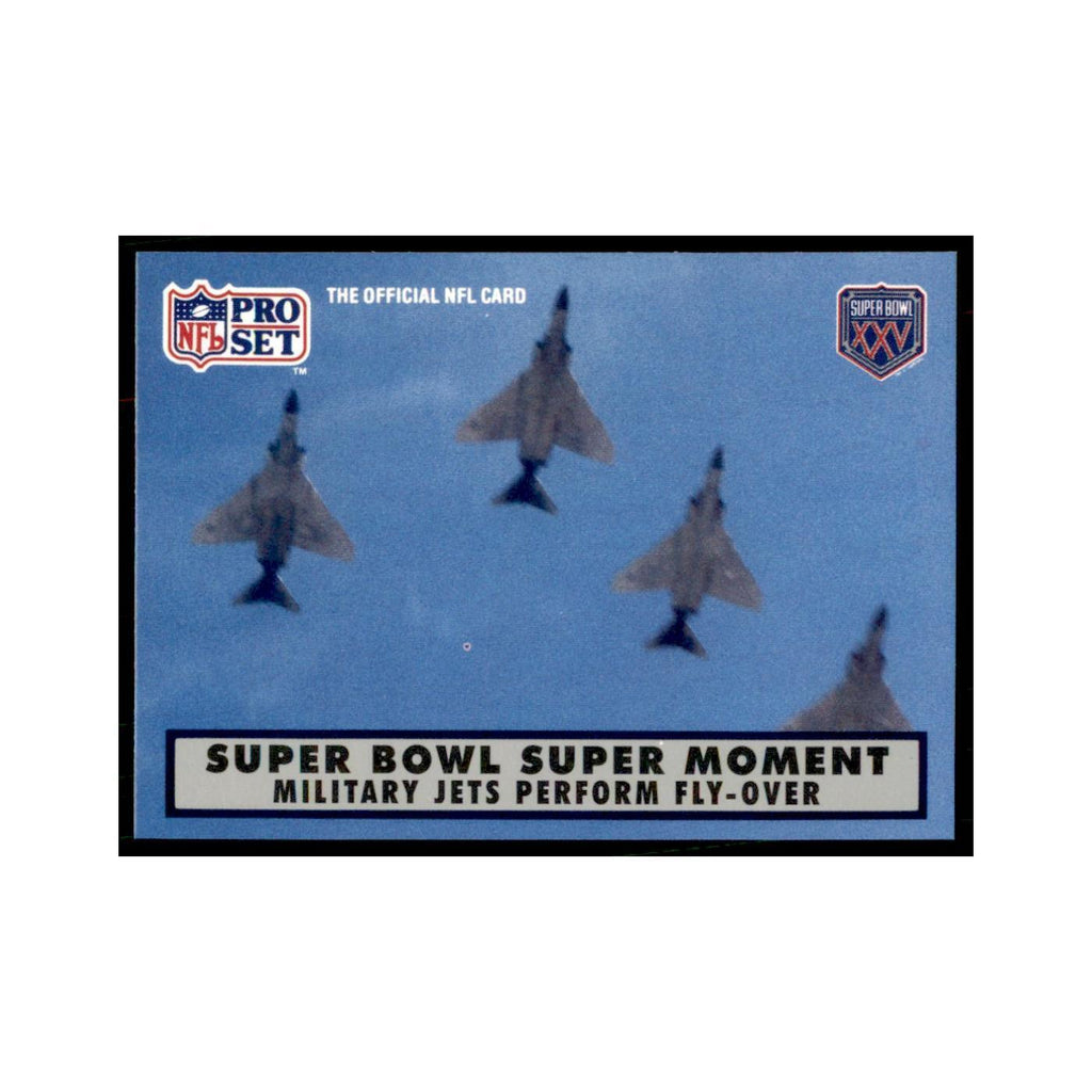 1990 Pro Set Silver Anniversay Commemorative First Fly-Over #137