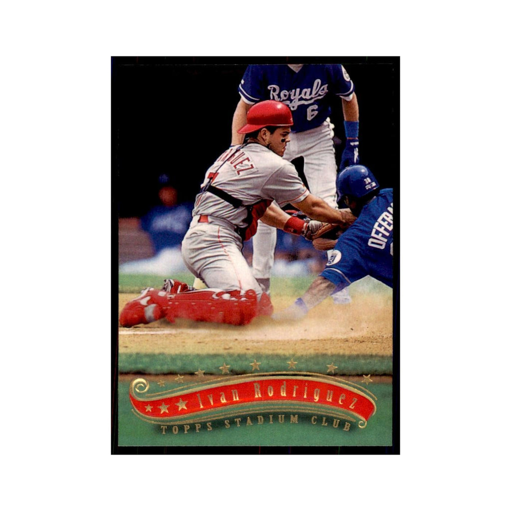 1997 Stadium Club Ivan Rodriguez Baseball Cards #200