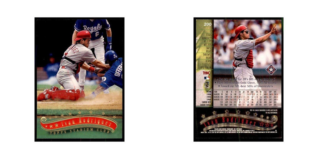 1997 Stadium Club Ivan Rodriguez Baseball Cards #200