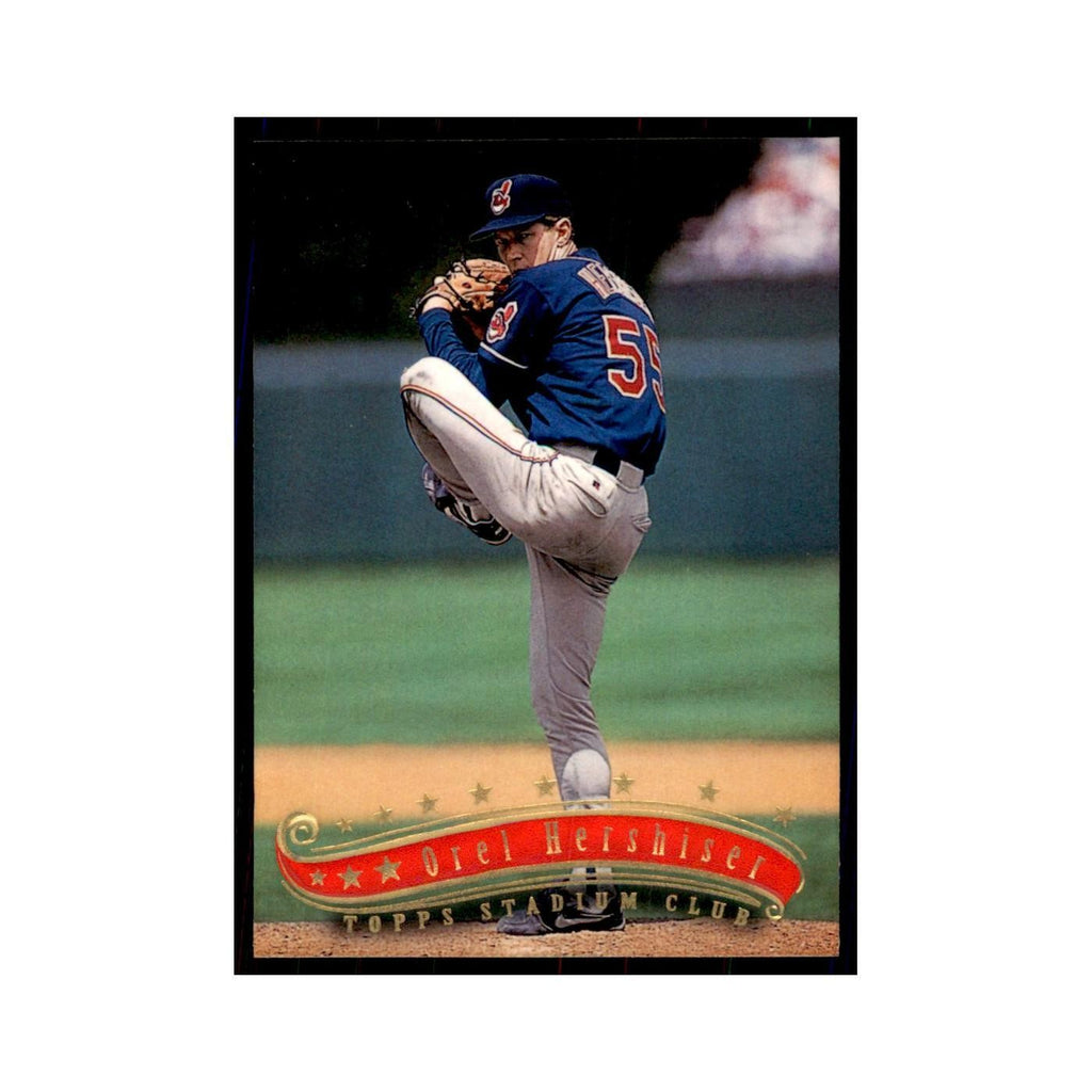 1997 Stadium Club Orel Hershiser Baseball Cards #357