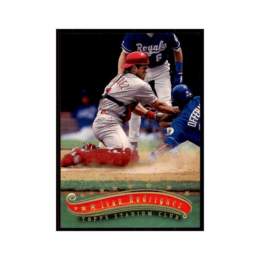 1997 Stadium Club Ivan Rodriguez Baseball Cards #200