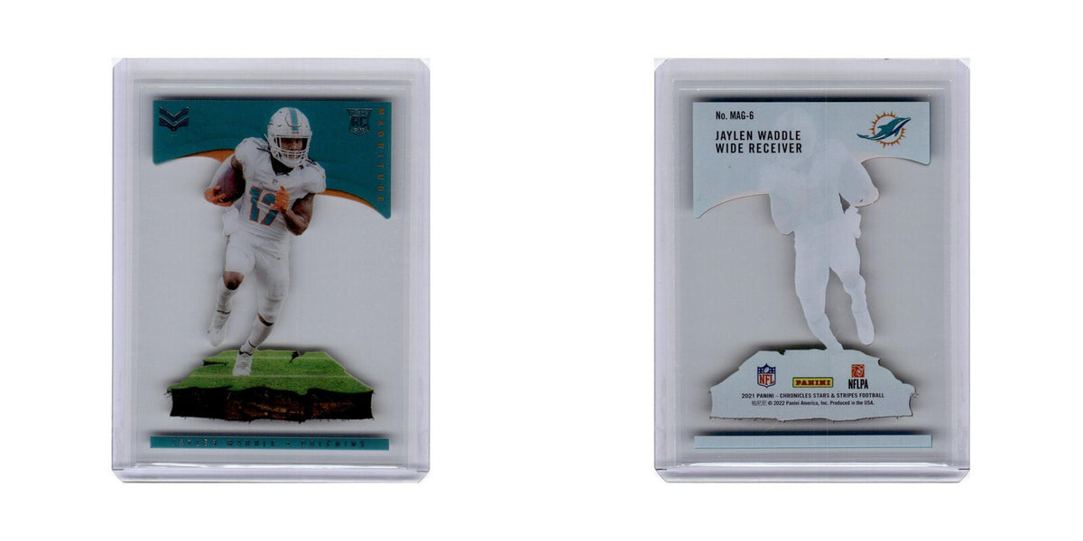 Jaylen Waddle Rookie 2021 Panini Chronicles Magnitude #MAG-6 Miami Dolphins NM