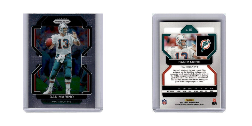 Dan Marino 2021 Panini Prizm #112 Miami Dolphins Football Card NM