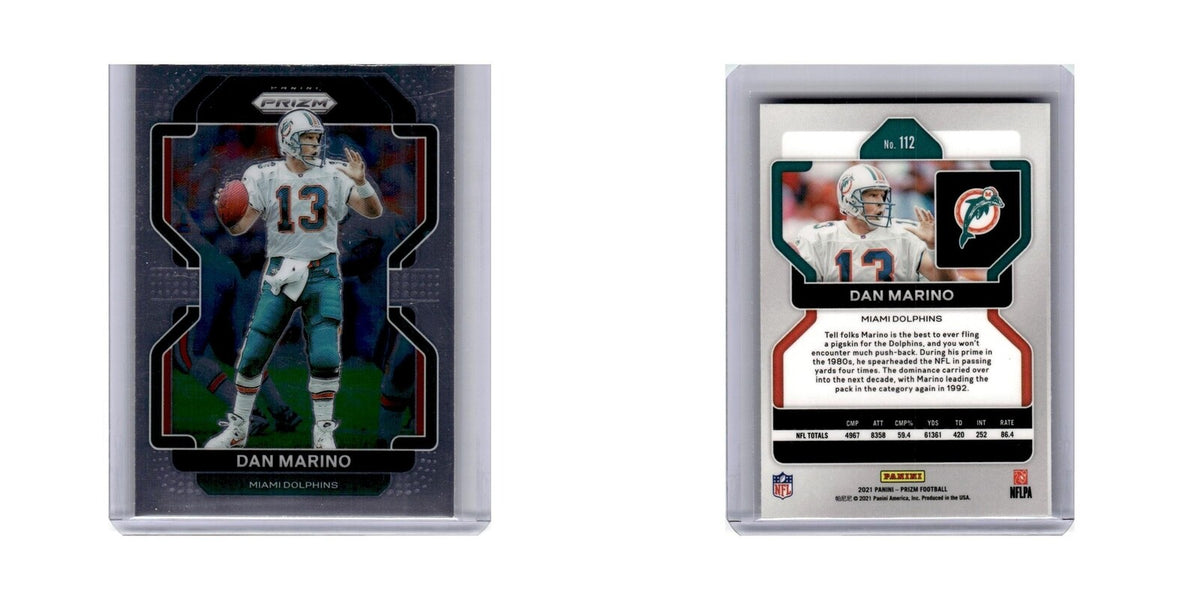 Dan Marino 2021 Panini Prizm #112 Miami Dolphins Football Card NM