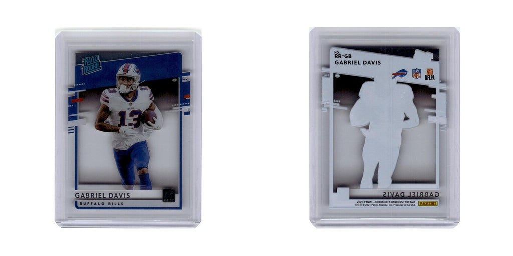 Gabriel Davis 2020 Donruss Clearly Rated Rookie #RR-GB Buffalo Bills NM