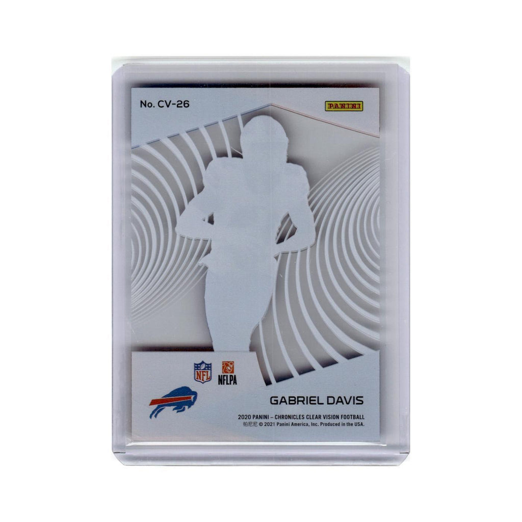 Gabriel Davis Rookie 2020 Panini Chronicles Clear Vision Rookies #CV-26 Bills NM