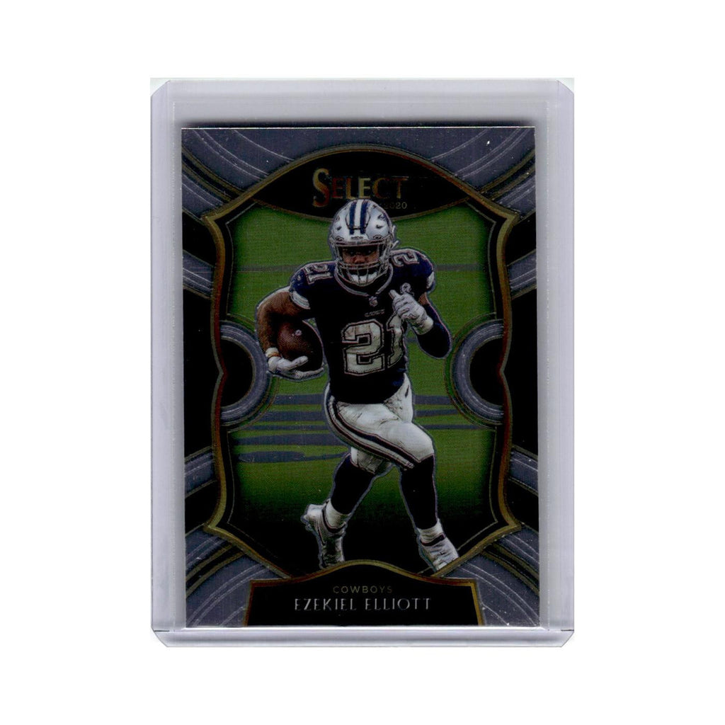 Ezekiel Elliott 2020 Panini Select #10 Dallas Cowboys Football Card NM