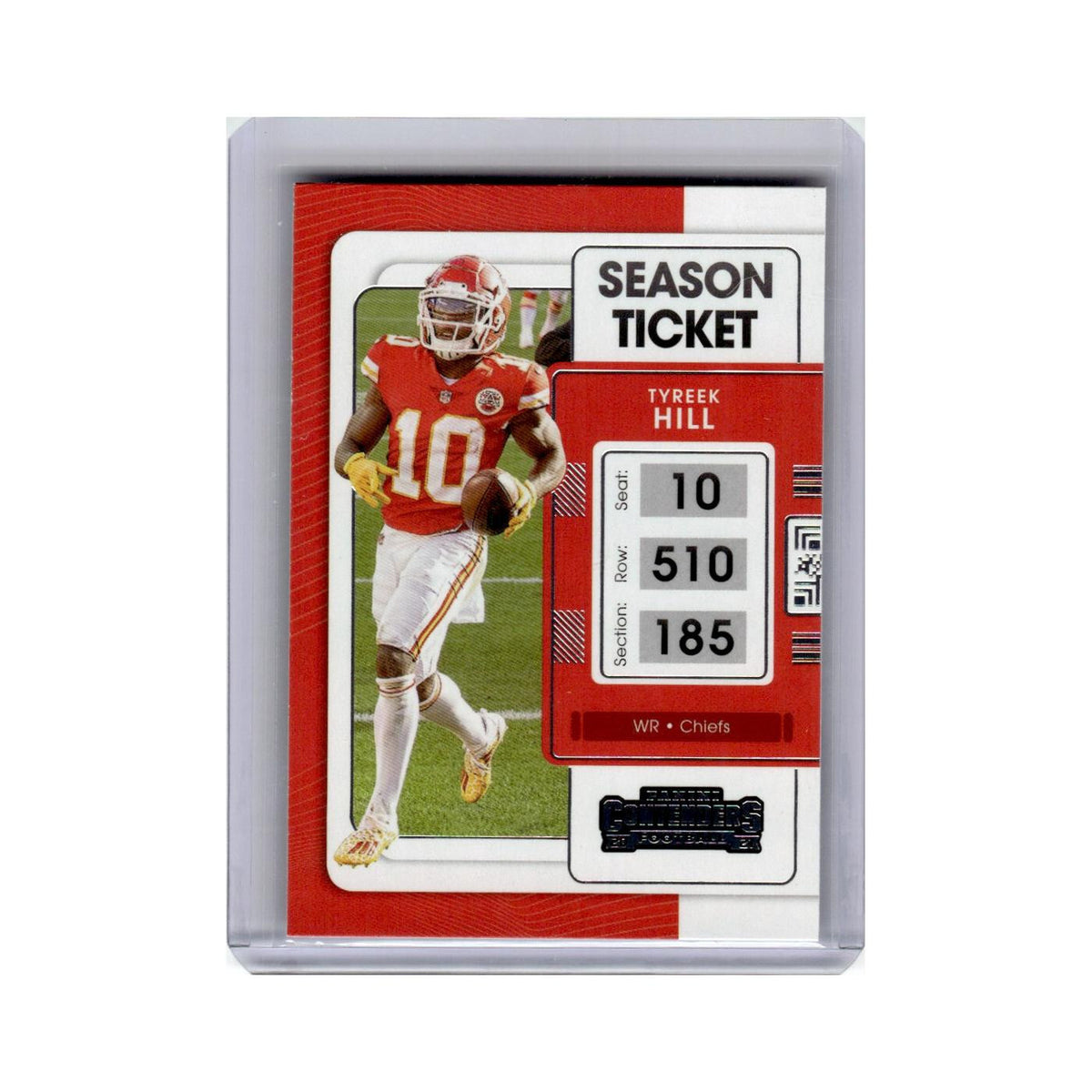 Tyreek Hill 2021 Panini Contenders #48 Kansas City Chiefs Football Card NM