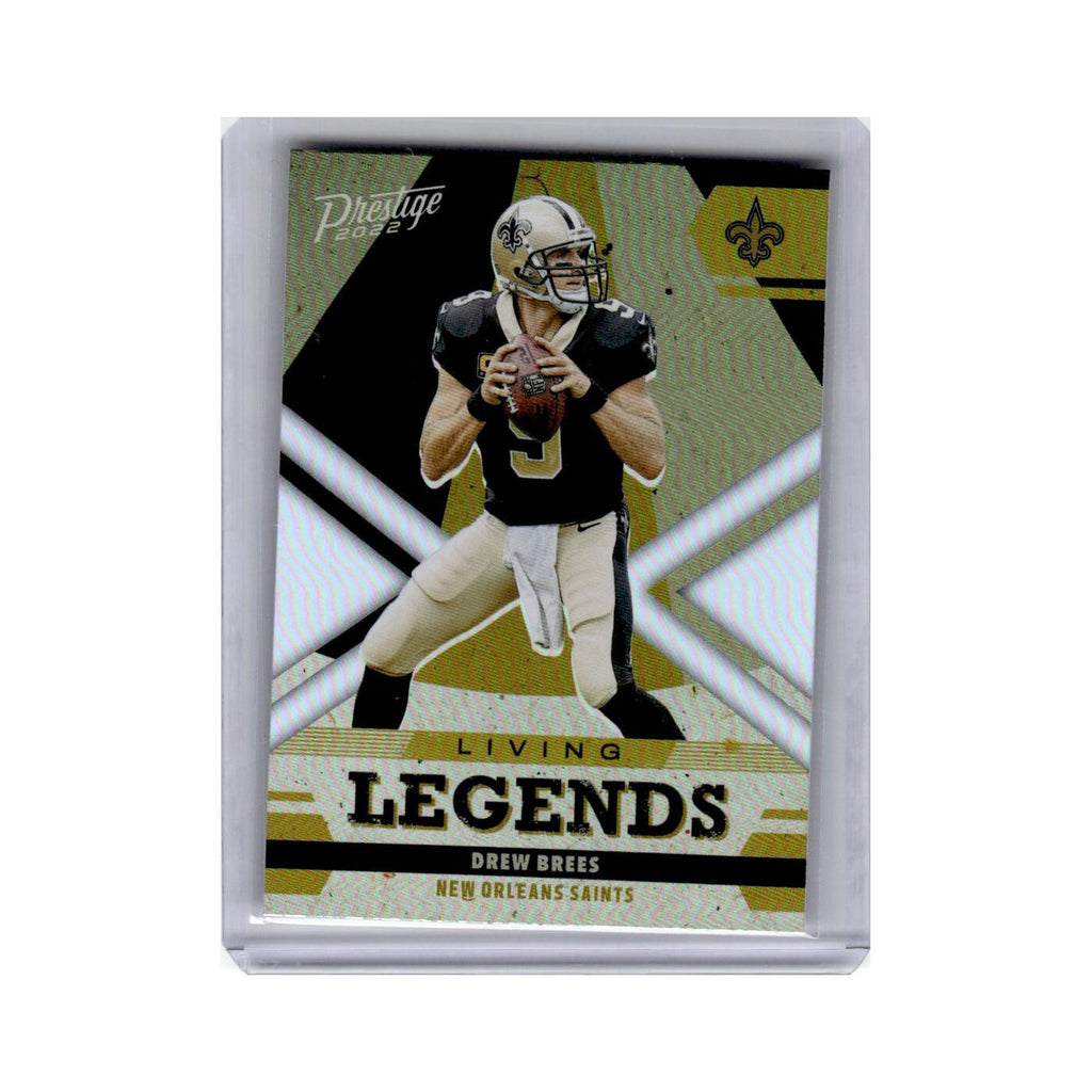 Drew Brees 2022 Panini Prestige Living Legends #LL-3 New Orleans Saints NM