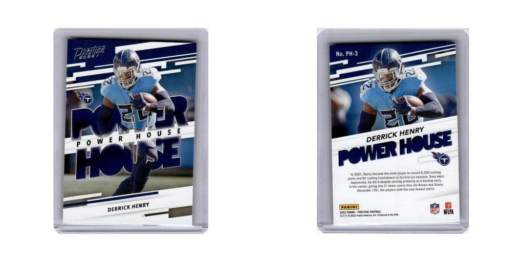 Derrick Henry 2022 Panini Prestige Power House #PH-3 Tennessee Titans NM