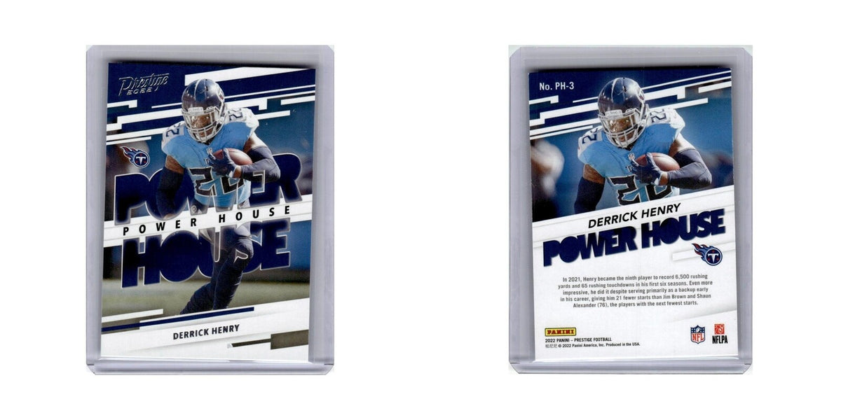 Derrick Henry 2022 Panini Prestige Power House #PH-3 Tennessee Titans NM